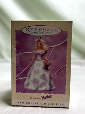 1995 Hallmark Keepsake Ornament Springtime Barbie New Collectors FAST Shipping picture