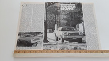 1975 MUSTANG JOE RUGGIRELLO GAPP & ROUSH 505 c.i.  ORIGINAL 1977 ARTICLE picture