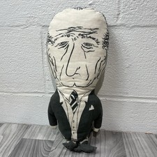 Vintage 1968 President LYNDON B JOHNSON LBJ Plush Doll DyBall RARE Collectible picture