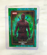 Marvel Topps Chrome 2025 Deadpool & Wolverine Deadpool #21 Green /150 picture