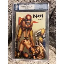 MOJO #1, GRADED PLATINUM MINT 10 by PGX. Art and cover by ebas. 