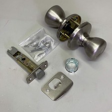KWIKSET Hall & Closet Tylo Passage Door Knob Satin Nickel 92001-508 picture