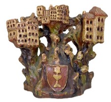 Casas Colgadas Cuenca Hanging Houses TerraCotta Art Sculpture Gothic Spain picture
