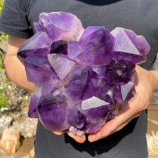 6.5lb Natural Amethyst quartz cluster crystal specimen Healing picture