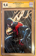 Miles Morales: Spider-Man #4 CGC 9.4 Signed by Tyler Kirkham picture