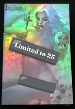 Lady Death Merciless Onslaught #1 Shikarii Pasties Holo Foil Edition LE25 picture