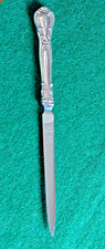 Vintage Gorham Chantilly Sterling Silver Handle Letter Opener 7.75 Inches Long picture