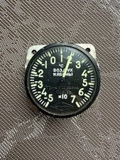 rare USSR Military Cockpit Gauge TV-45 Soviet Aircraft Cabin Thermometer Vintage picture