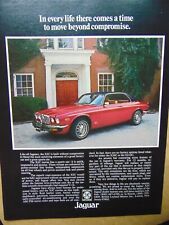 1976 Jaguar XJC vintage art print ad picture