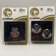 Ira Green Military Insignia Lapel Pins Lot New Sealed Army Style Badges picture
