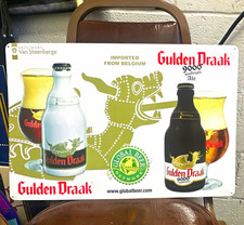 Gulden Draak 9000 Quadrupel Ale Imported From Belgium Beer Sign Breweriana picture