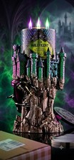 Disney Villains MALEFICENT Dragon Castle 3-Wick Holder + Candle - NEW SEALED picture