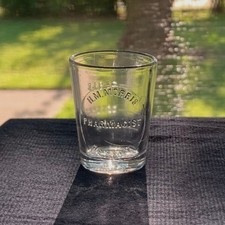 1890s H.M. Morris Detroit, Michigan Mich. Mi. Pharmacy Dose glass cup Bottle picture