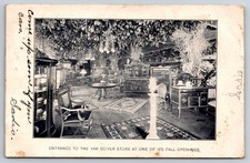 Entrance to Van Sciver Furniture Store Camden New Jersey NJ 1906 Postcard picture