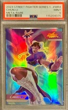 POP 7 PSA 9 Chun Li 2023 Cardsmiths Street Fighter Series 1 Meta Rare Refractor picture