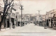 Nevada City CA California Street Scene Saloon 1910s RPPC Photo Postcard COPY picture