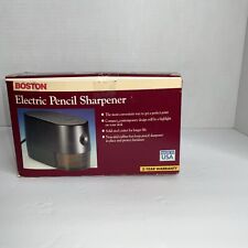 Boston Electric Pencil Sharpener Black Model#19240 Made In USA Tested picture