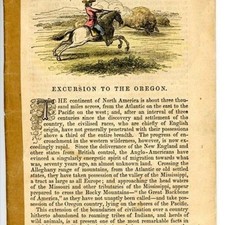 1839 Excursion To The Oregon John K Townsend Excursion To Rockies Booklet picture