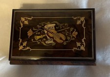 Jobin Of Switzerland Music Box An Der Flatten Donau * Strauss picture