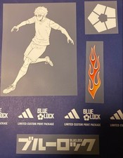 Blue Lock × Adidas 2026 Japan Heat Transfer Stickers Seishiro Nagi  Limited picture