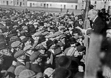 John Remond Addressing A Public Meeting 1912 Old Ireland Photo picture
