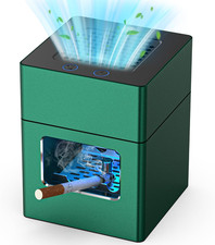 Multifunctional Smokeless Ashtray with Lighter, HEPA Filter USB Rechargeable picture