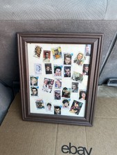 Framed Hollywood Movie Star Postage Stamp Collection USA Actors Michaels picture