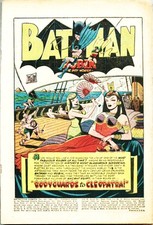 Detective Comics #167-1951 coverless Batman Cleopatra Dick Sprang picture