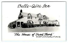 RPPC  WEST HILL, Ontario Canada ~ BELLE AIRE INN Roadside c1930s-40s Postcard picture
