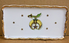 Vintage Shriners Masonic Freemason Trinket Tray Dish Mackrides NEW OLD STOCK picture