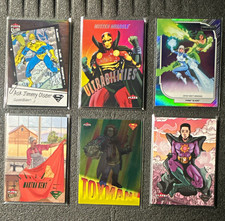 1996 Fleer Ultra Superman Non-Sport Card Lot of 6 Insert (Mister Miracle)ord028 picture