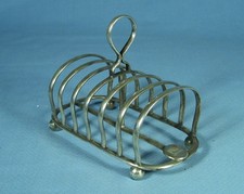 VINTAGE  ORIGINAL  SOUTHERN  RAIL  TOAST RACK  BY  WALKER  &  HALL picture
