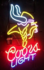Coors Light Minnesota Vikings Beer 20