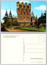 Vintage Segovia Alcázar Castle Postcard Spain José Luis González Mansino picture
