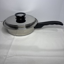 Vintage Kitchen Pride 304-Stainless Saucepan. 8” picture