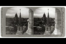 Photo:Austin Texas 1909 State Capitol Bird's-Eye View Stereograph Print picture