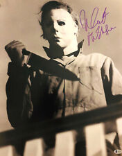 NICK CASTLE SIGNED AUTOGRAPH 16X20 PHOTO - THE SHAPE HALLOWEEN BECKETT BAS 6 picture