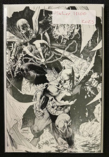 Batman / Spawn 1 Virgin Variant 1:100  Jim Lee 2023 picture
