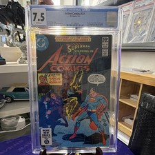 DC Comics Action Comics #521 (1981) CGC 7.5 Superman meets Vixen picture