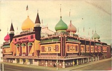 Mitchell SD South Dakota Corn Palace 1966 Dexter Chrome Postcard Unused picture