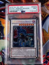 PSA 9  Yu-Gi-Oh Black Winged Dragon 2010 Collector Tin CT07-EN002 picture