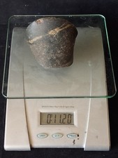 Native American Grooved Stone Axe Head Broken Salvaged Celt Indian Artifact 3.5