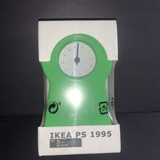 IKEA PS 1995 Green Alarm Clock Vintage Retro Design New In Box picture