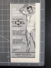1965 Print Ad The Authentic REIS Shorti-Brief New Tapered Underwear NY, NY picture
