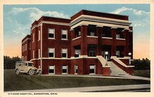 F87/ Barberton Summit County Ohio Postcard c1910 Citizens Hospital 10 picture