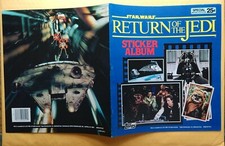 1983 STAR WARS UNUSED STICKER ALBUM) PANINI TOPPS ITALY VINTAGE ROTJ RETURN JEDI picture