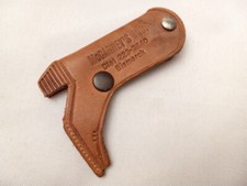 Vintage 1960s 1970s McCarney’s Inc advertising leather key holder Ford dealer picture