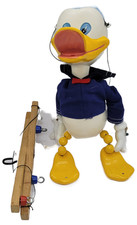 Vintage Pelham Puppets Walt Disney Donald Duck Standard Puppet Made in England picture