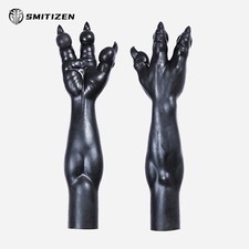 Smitizen Black Silicone Three-Finger Monster Gloves Realistic Skin for Cosplay picture