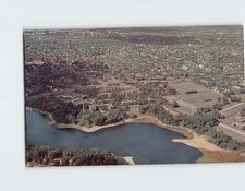 Postcard Aerial View Springfield College Springfield Massachusetts USA picture
